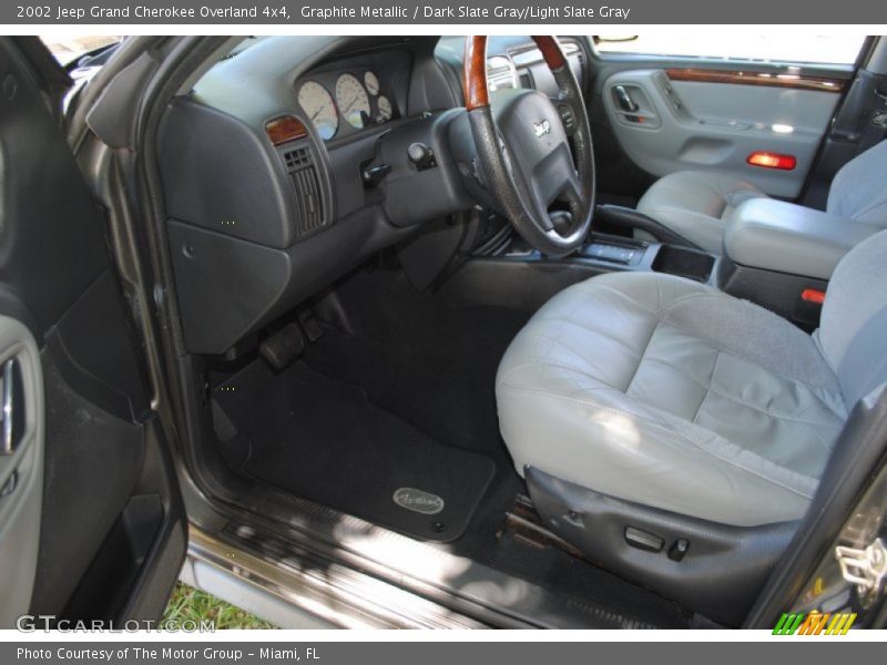 Graphite Metallic / Dark Slate Gray/Light Slate Gray 2002 Jeep Grand Cherokee Overland 4x4