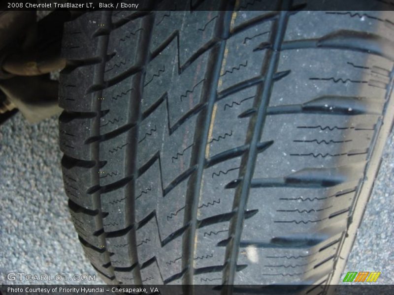 Black / Ebony 2008 Chevrolet TrailBlazer LT