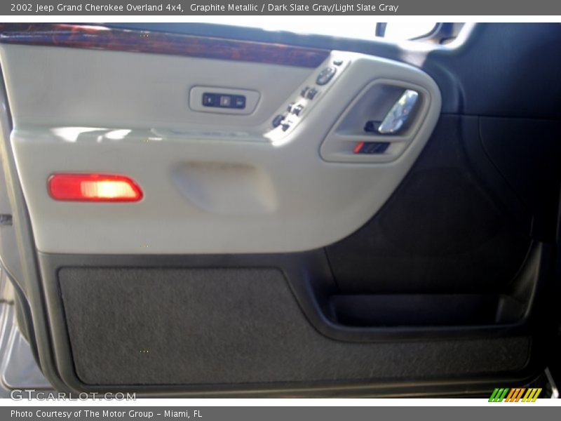 Graphite Metallic / Dark Slate Gray/Light Slate Gray 2002 Jeep Grand Cherokee Overland 4x4