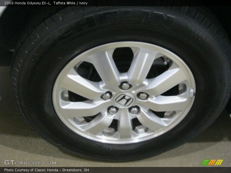 Taffeta White / Ivory 2009 Honda Odyssey EX-L