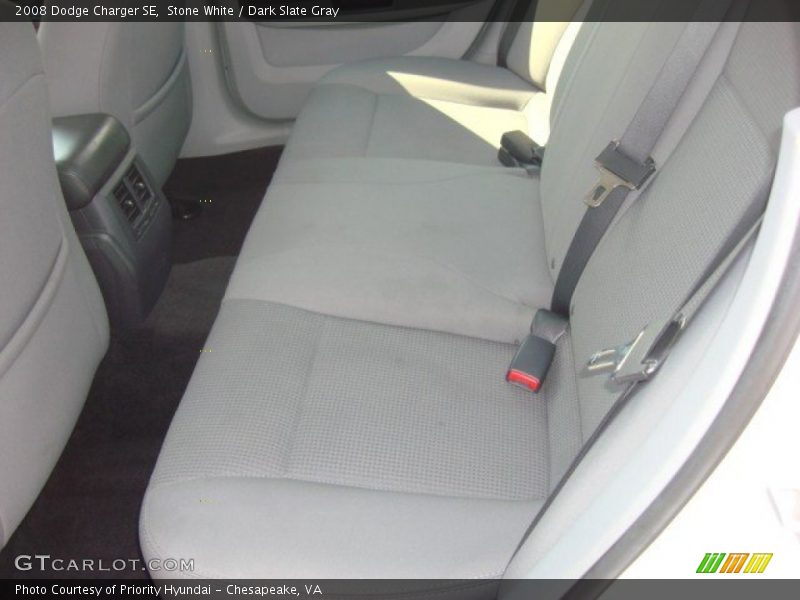 Stone White / Dark Slate Gray 2008 Dodge Charger SE