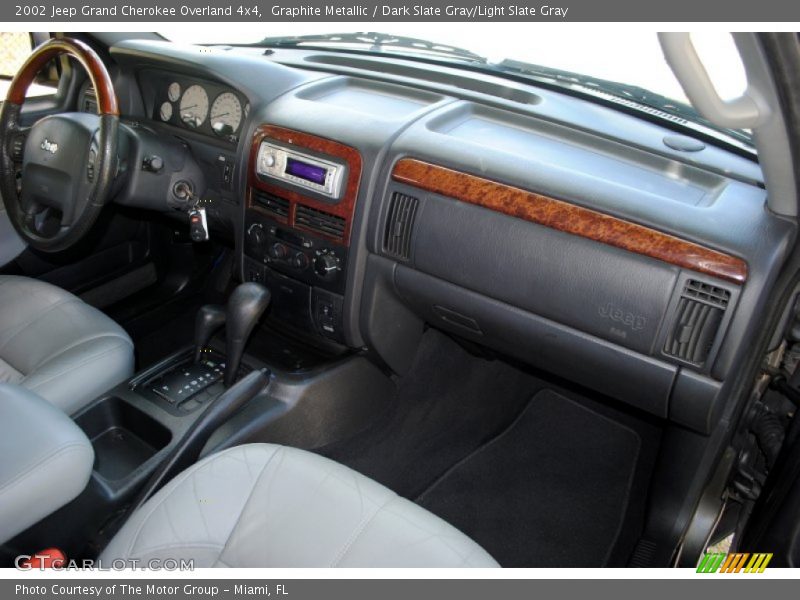Graphite Metallic / Dark Slate Gray/Light Slate Gray 2002 Jeep Grand Cherokee Overland 4x4