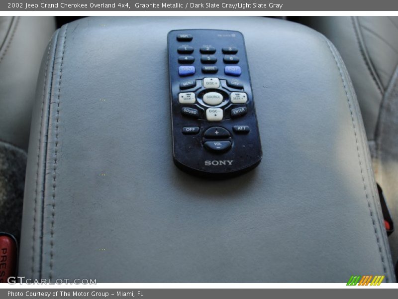 Graphite Metallic / Dark Slate Gray/Light Slate Gray 2002 Jeep Grand Cherokee Overland 4x4