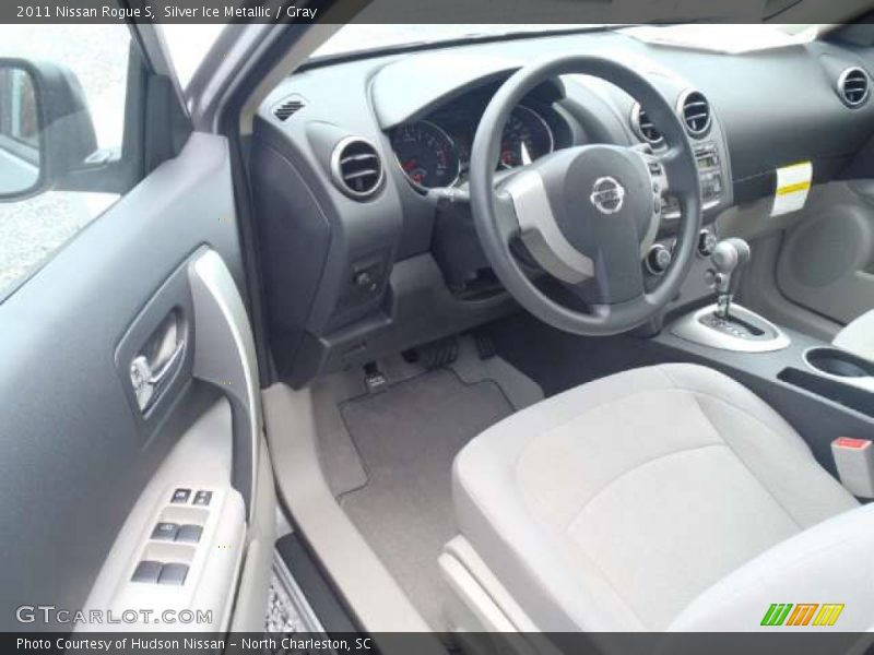 Silver Ice Metallic / Gray 2011 Nissan Rogue S