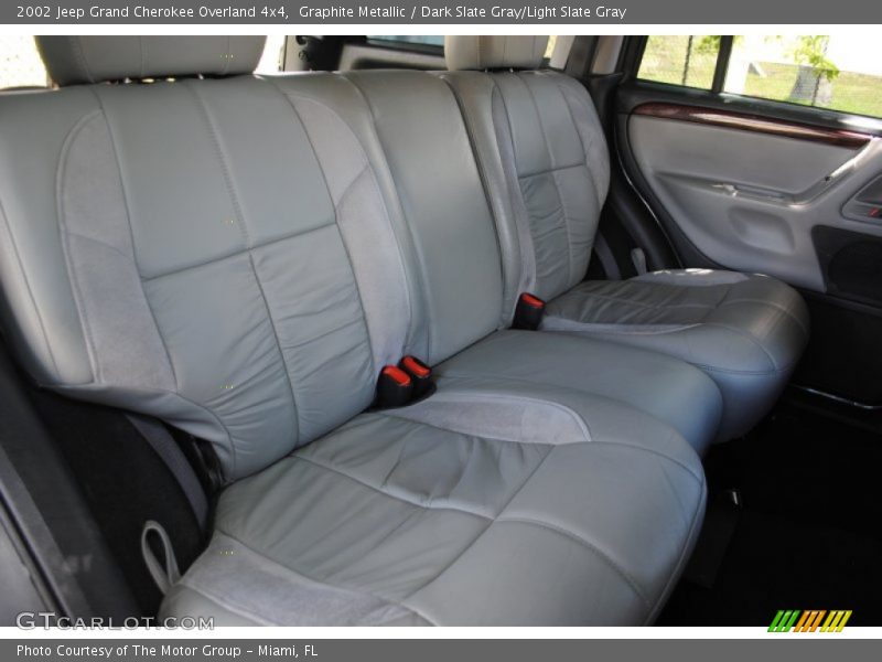 Graphite Metallic / Dark Slate Gray/Light Slate Gray 2002 Jeep Grand Cherokee Overland 4x4
