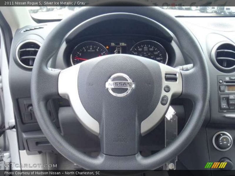 Silver Ice Metallic / Gray 2011 Nissan Rogue S