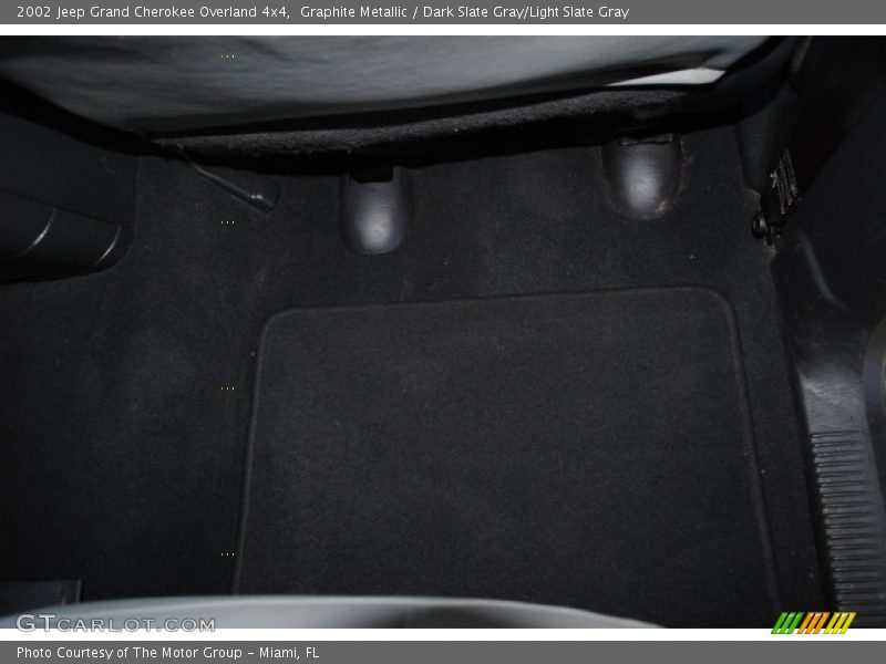 Graphite Metallic / Dark Slate Gray/Light Slate Gray 2002 Jeep Grand Cherokee Overland 4x4