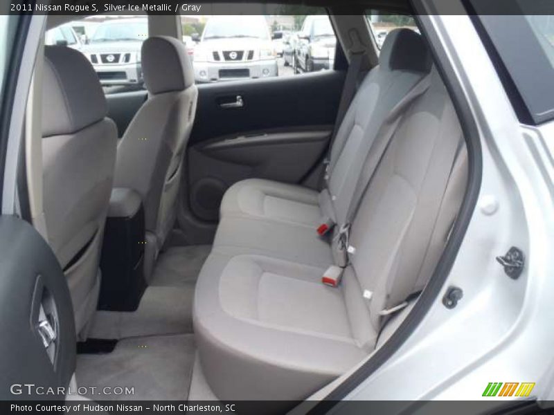 Silver Ice Metallic / Gray 2011 Nissan Rogue S