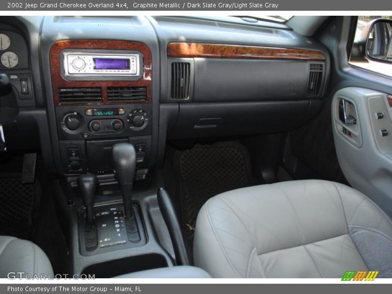 Graphite Metallic / Dark Slate Gray/Light Slate Gray 2002 Jeep Grand Cherokee Overland 4x4