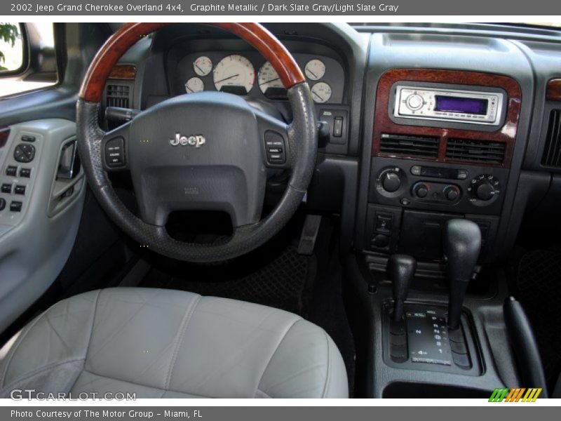 Graphite Metallic / Dark Slate Gray/Light Slate Gray 2002 Jeep Grand Cherokee Overland 4x4