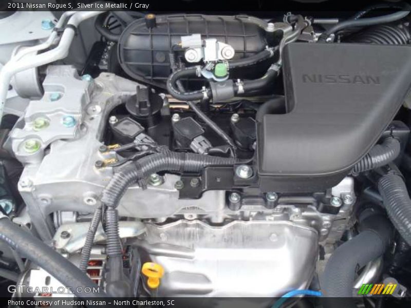 Silver Ice Metallic / Gray 2011 Nissan Rogue S