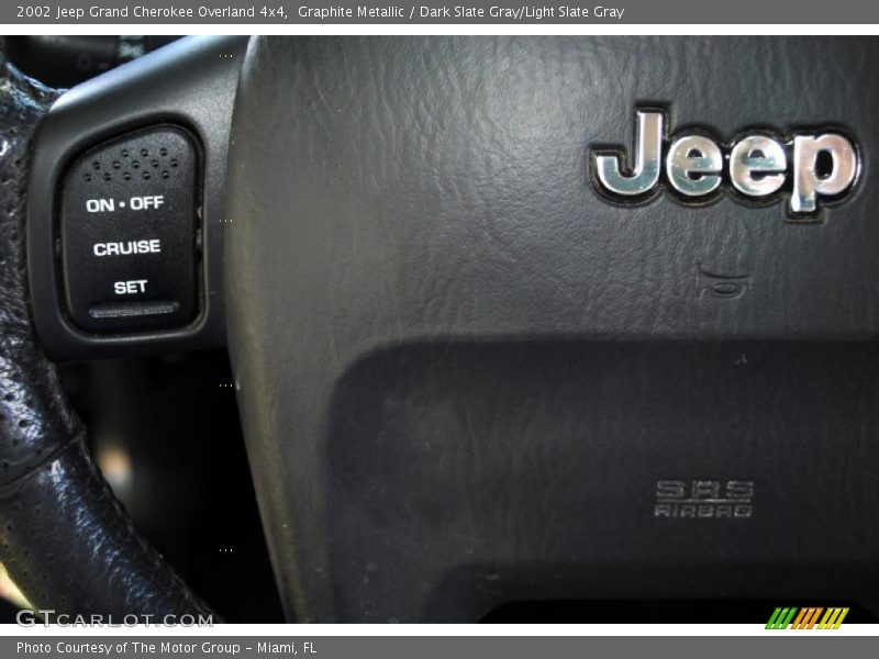 Graphite Metallic / Dark Slate Gray/Light Slate Gray 2002 Jeep Grand Cherokee Overland 4x4