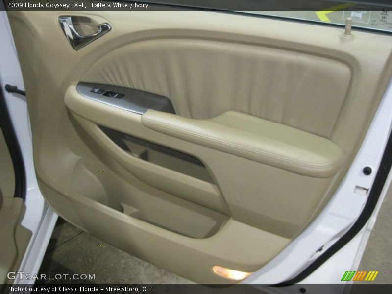 Taffeta White / Ivory 2009 Honda Odyssey EX-L