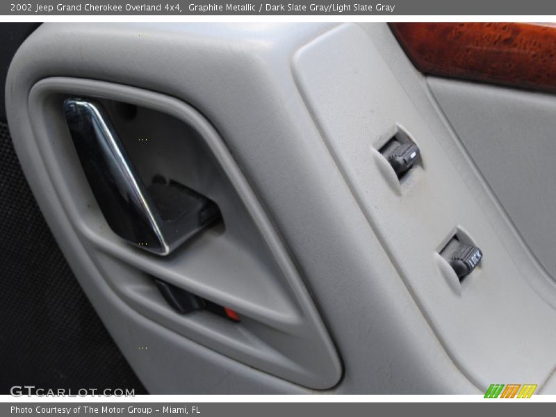 Graphite Metallic / Dark Slate Gray/Light Slate Gray 2002 Jeep Grand Cherokee Overland 4x4