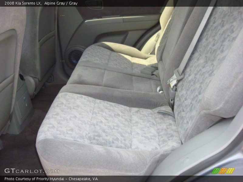 Alpine Gray / Gray 2008 Kia Sorento LX