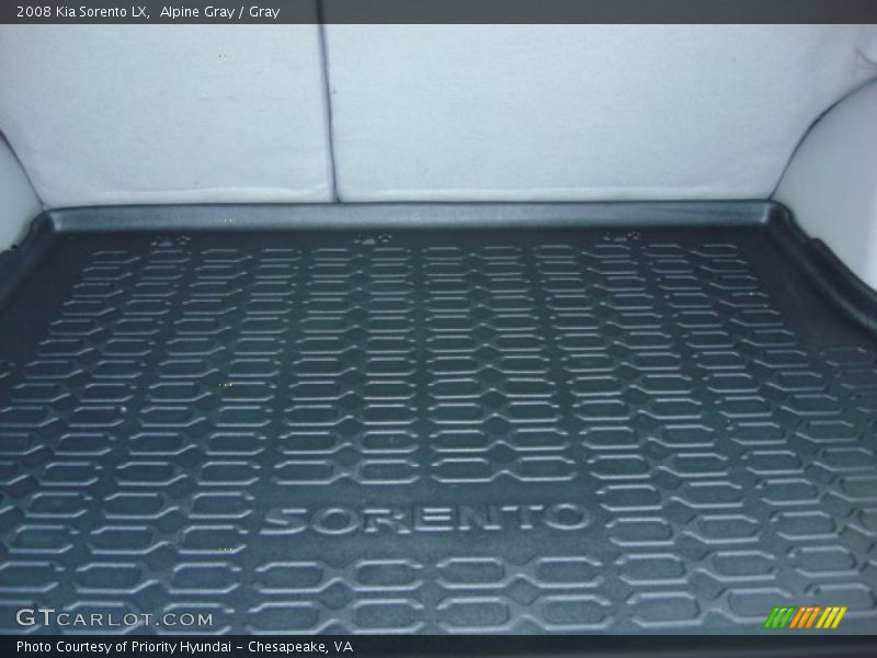 Alpine Gray / Gray 2008 Kia Sorento LX