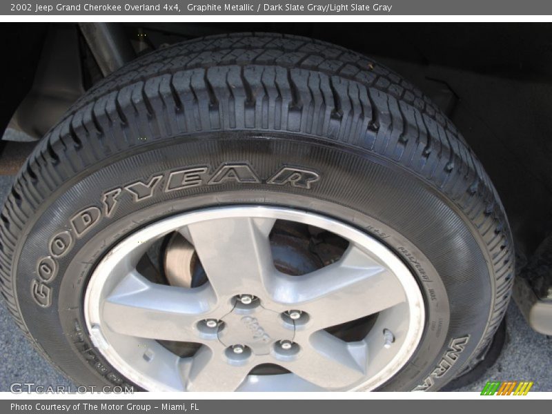 Graphite Metallic / Dark Slate Gray/Light Slate Gray 2002 Jeep Grand Cherokee Overland 4x4