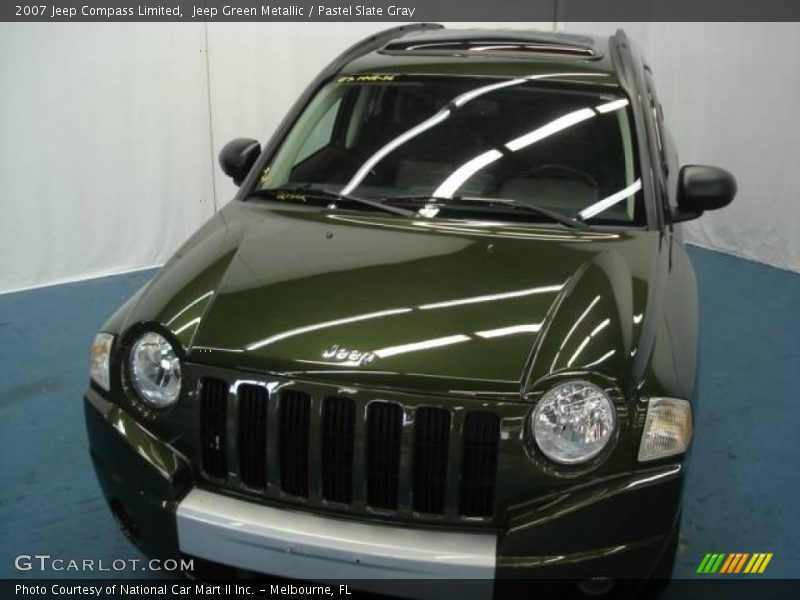 Jeep Green Metallic / Pastel Slate Gray 2007 Jeep Compass Limited
