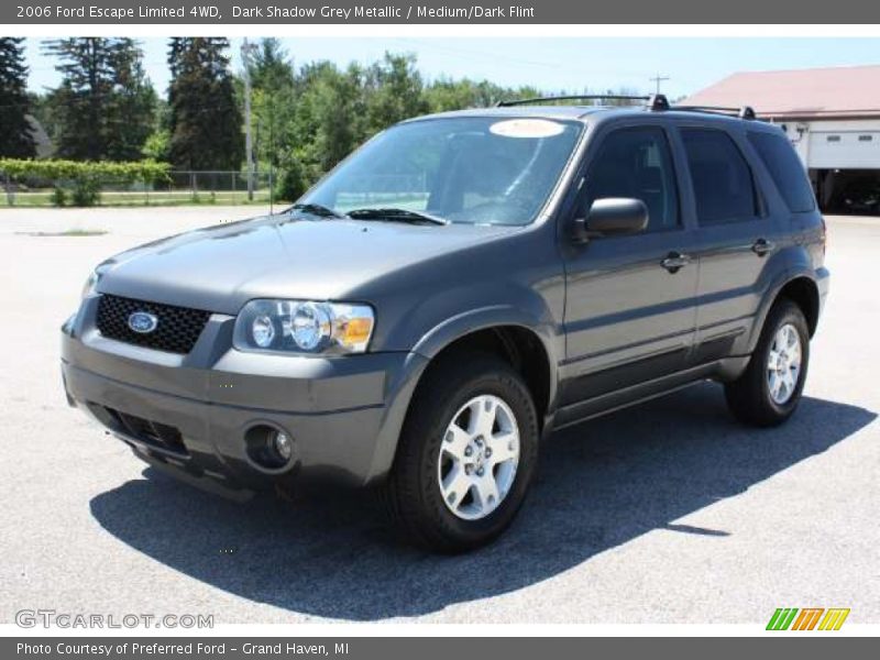 Dark Shadow Grey Metallic / Medium/Dark Flint 2006 Ford Escape Limited 4WD