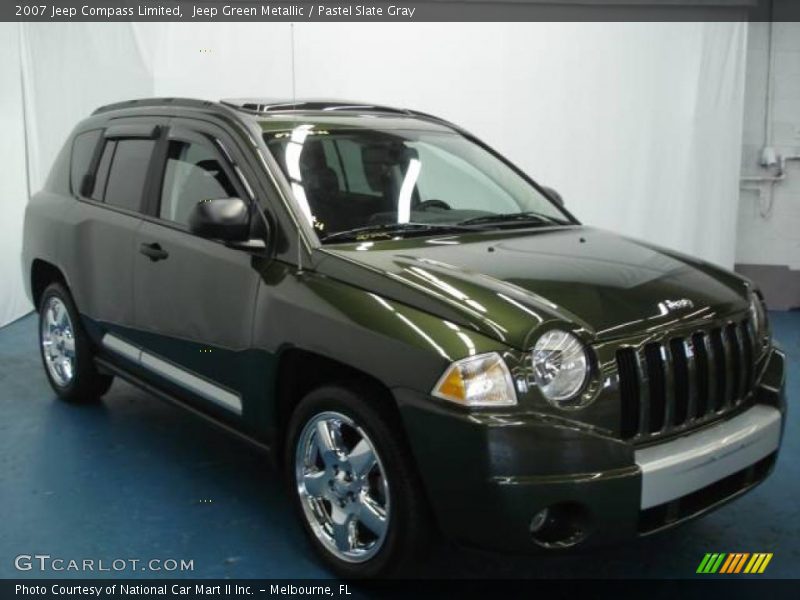 Jeep Green Metallic / Pastel Slate Gray 2007 Jeep Compass Limited