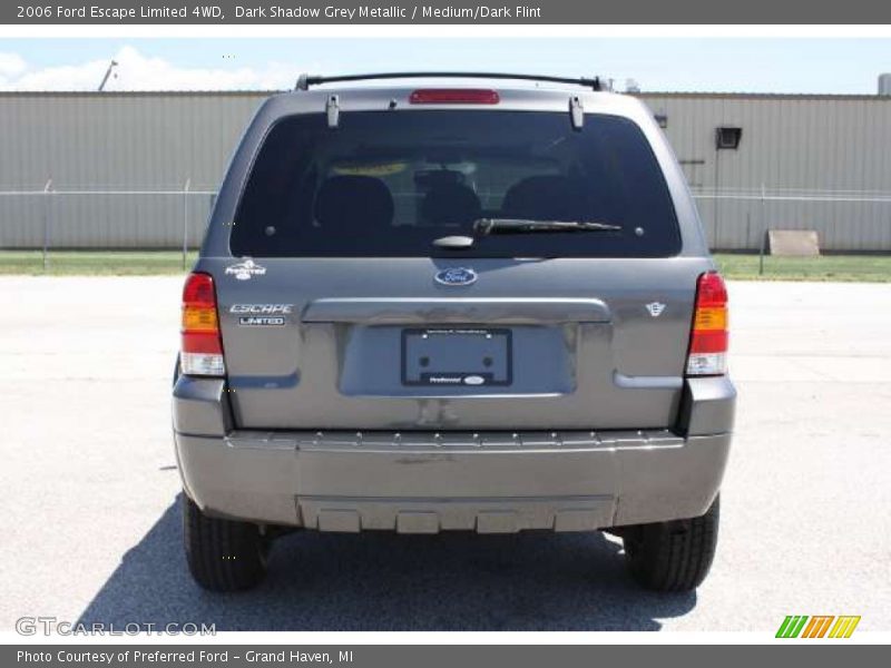 Dark Shadow Grey Metallic / Medium/Dark Flint 2006 Ford Escape Limited 4WD