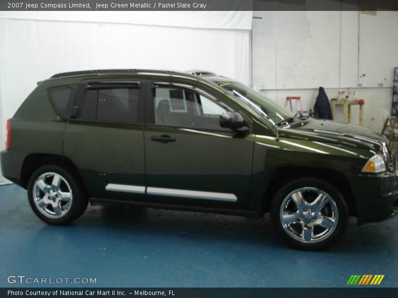 Jeep Green Metallic / Pastel Slate Gray 2007 Jeep Compass Limited