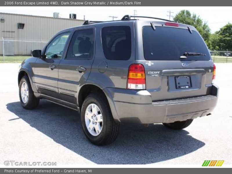 Dark Shadow Grey Metallic / Medium/Dark Flint 2006 Ford Escape Limited 4WD