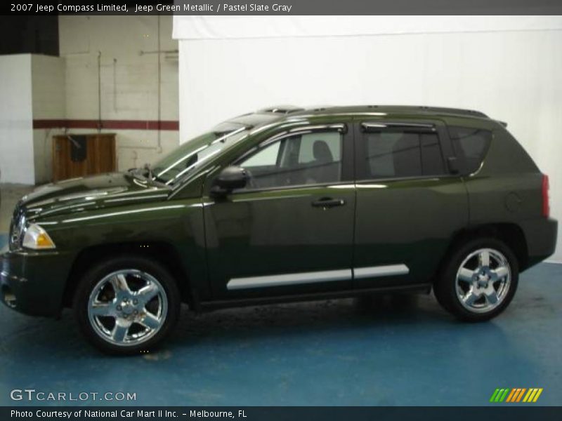 Jeep Green Metallic / Pastel Slate Gray 2007 Jeep Compass Limited