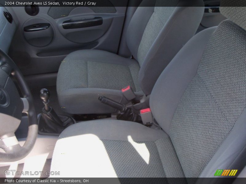  2004 Aveo LS Sedan Gray Interior
