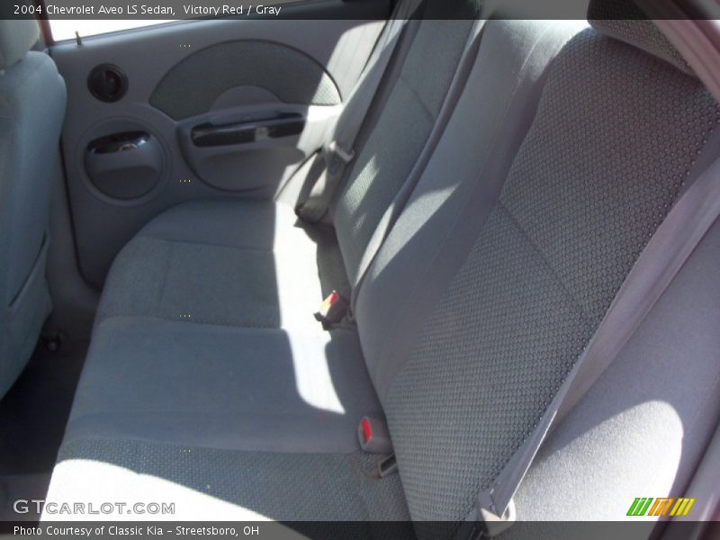  2004 Aveo LS Sedan Gray Interior