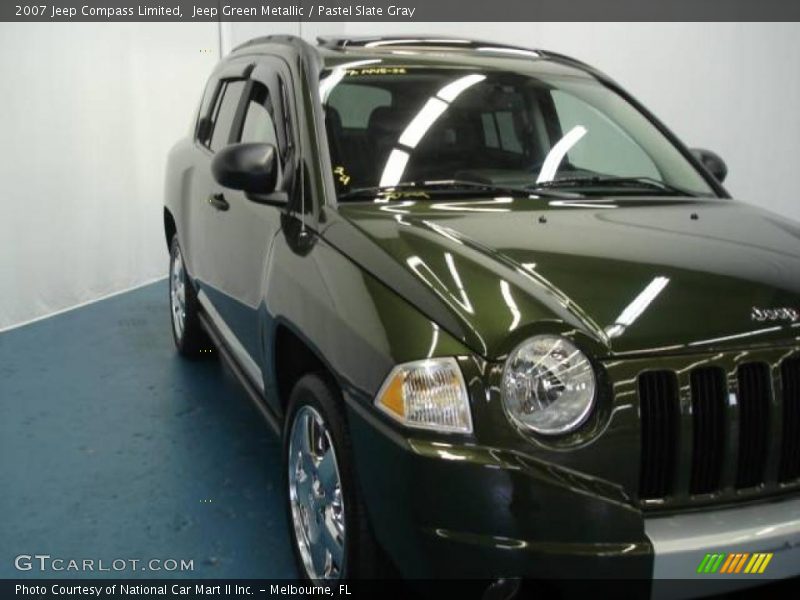 Jeep Green Metallic / Pastel Slate Gray 2007 Jeep Compass Limited