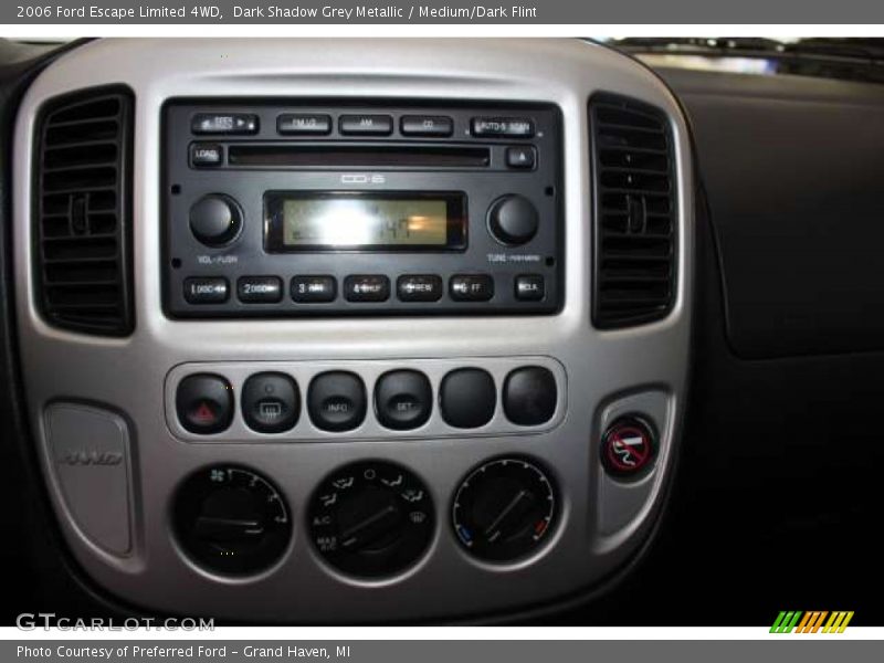 Dark Shadow Grey Metallic / Medium/Dark Flint 2006 Ford Escape Limited 4WD