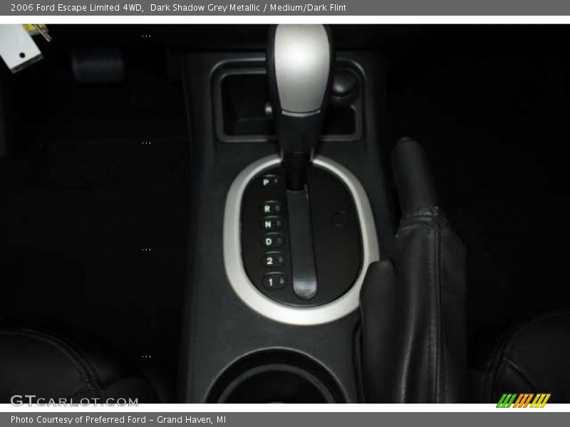 Dark Shadow Grey Metallic / Medium/Dark Flint 2006 Ford Escape Limited 4WD