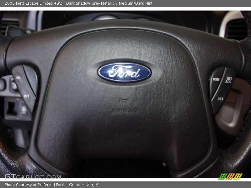 Dark Shadow Grey Metallic / Medium/Dark Flint 2006 Ford Escape Limited 4WD