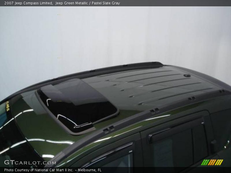 Jeep Green Metallic / Pastel Slate Gray 2007 Jeep Compass Limited