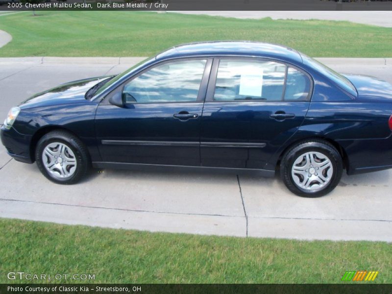 Dark Blue Metallic / Gray 2005 Chevrolet Malibu Sedan