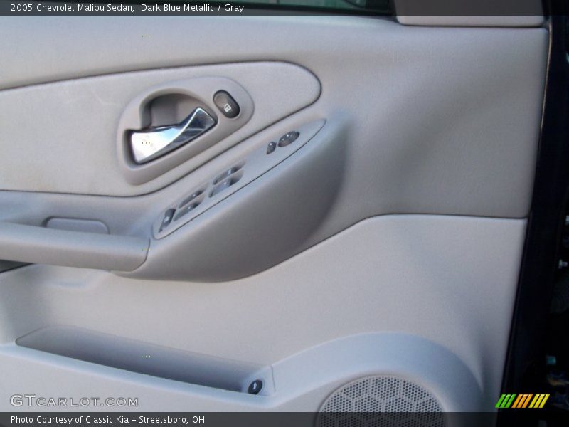 Dark Blue Metallic / Gray 2005 Chevrolet Malibu Sedan