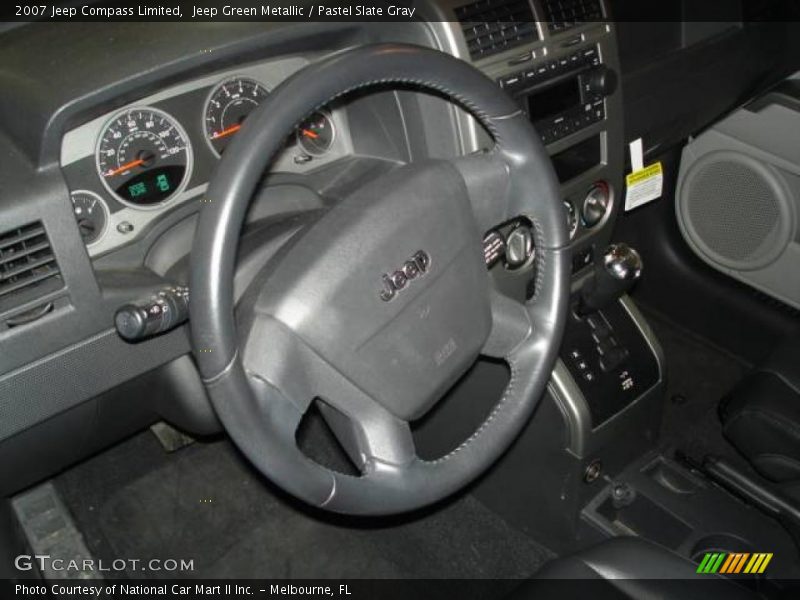 Jeep Green Metallic / Pastel Slate Gray 2007 Jeep Compass Limited