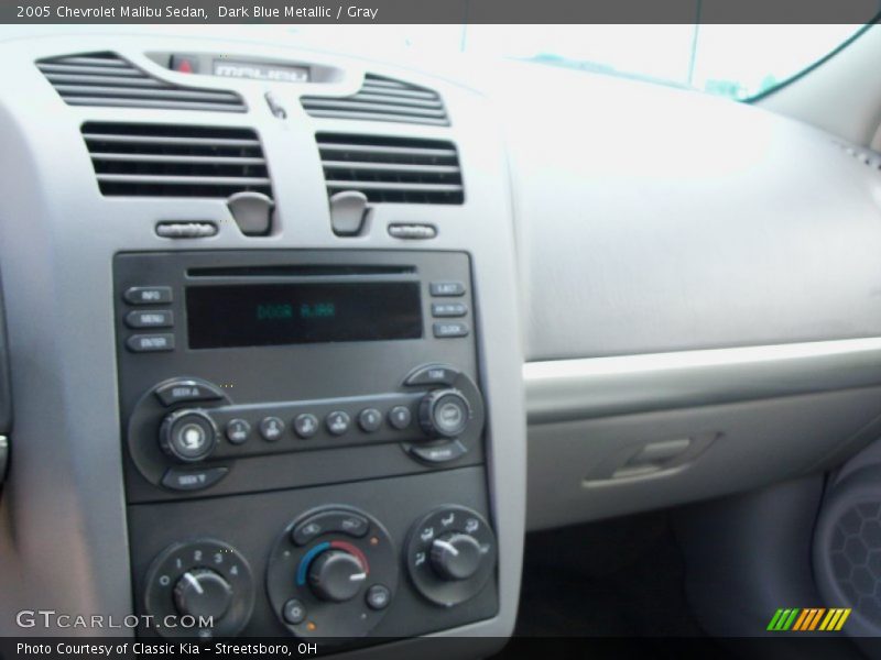 Dark Blue Metallic / Gray 2005 Chevrolet Malibu Sedan