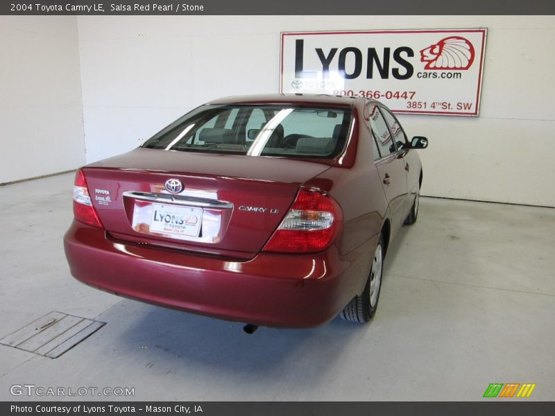 Salsa Red Pearl / Stone 2004 Toyota Camry LE