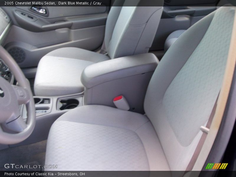 Dark Blue Metallic / Gray 2005 Chevrolet Malibu Sedan
