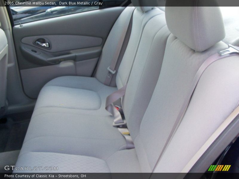 Dark Blue Metallic / Gray 2005 Chevrolet Malibu Sedan