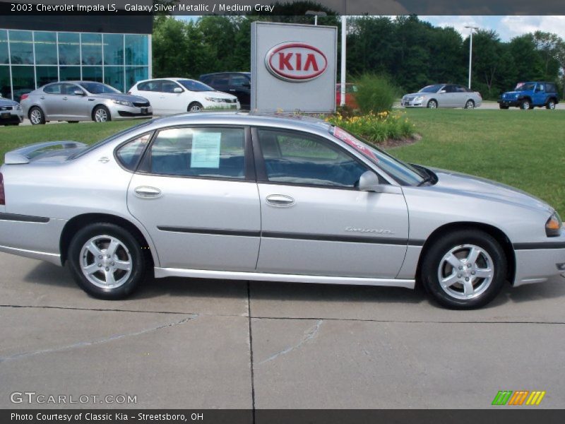 Galaxy Silver Metallic / Medium Gray 2003 Chevrolet Impala LS