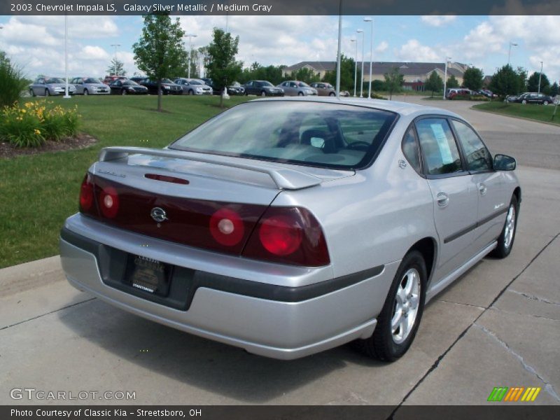 Galaxy Silver Metallic / Medium Gray 2003 Chevrolet Impala LS