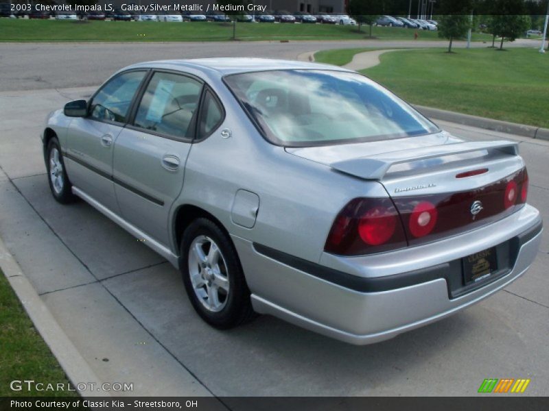 Galaxy Silver Metallic / Medium Gray 2003 Chevrolet Impala LS