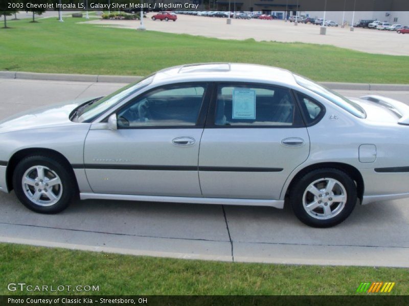Galaxy Silver Metallic / Medium Gray 2003 Chevrolet Impala LS