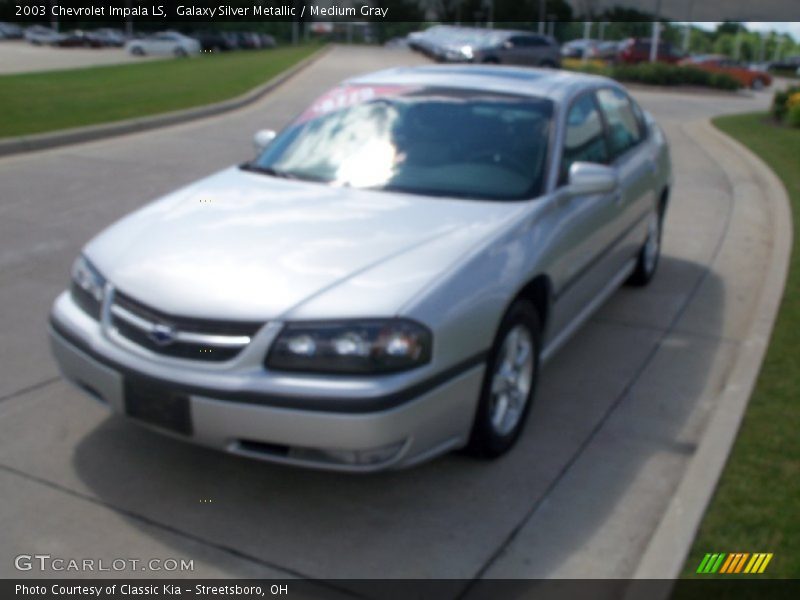 Galaxy Silver Metallic / Medium Gray 2003 Chevrolet Impala LS