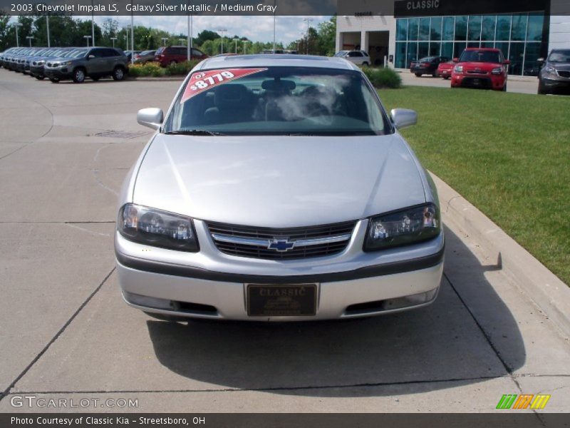 Galaxy Silver Metallic / Medium Gray 2003 Chevrolet Impala LS