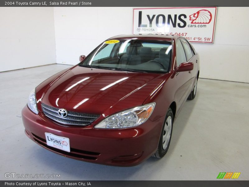 Salsa Red Pearl / Stone 2004 Toyota Camry LE