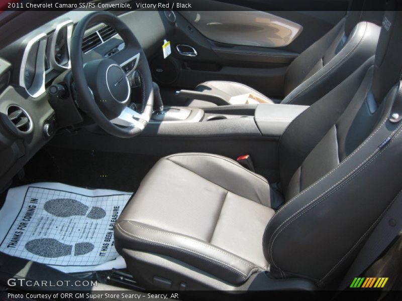 Victory Red / Black 2011 Chevrolet Camaro SS/RS Convertible